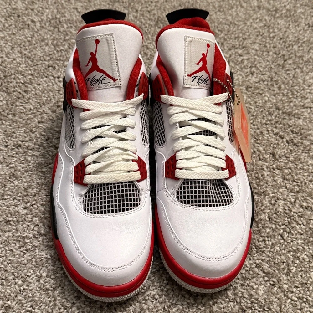 Nike Air Jordan 4 Retro OG Fire Red 2012 - Picture 2 of 16